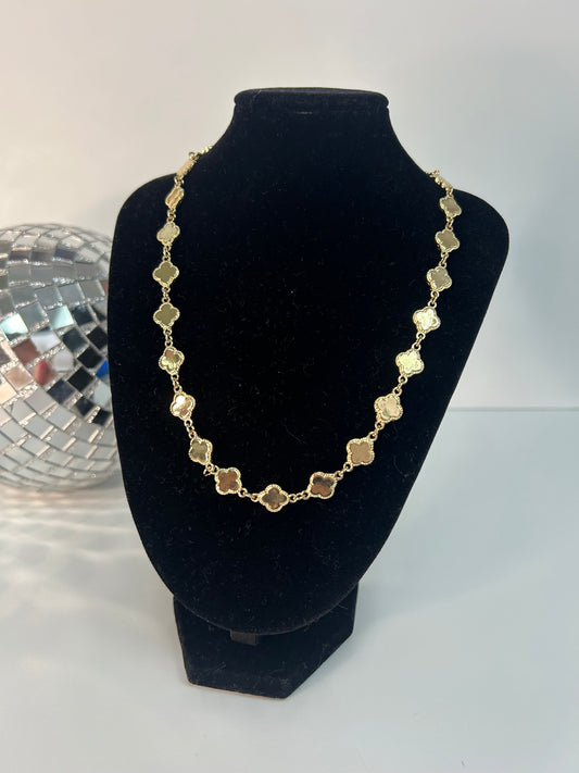 Clover necklace