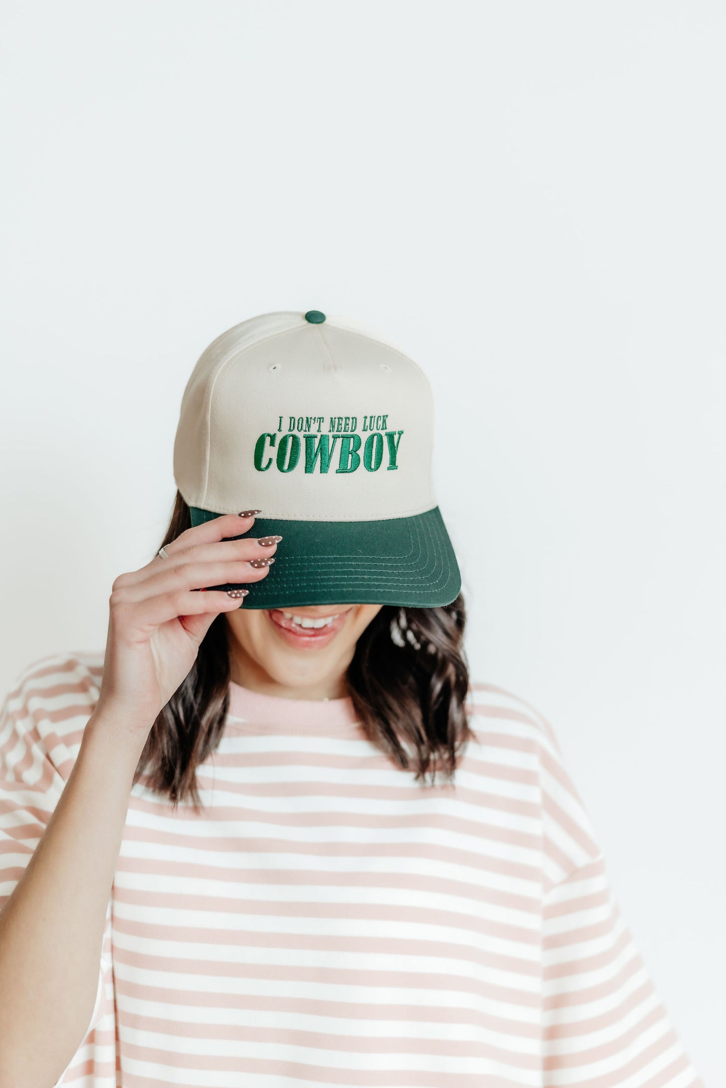 I don’t need luck cowboy hat
