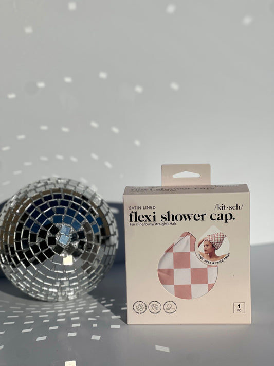 Satin Lined Shower Cap