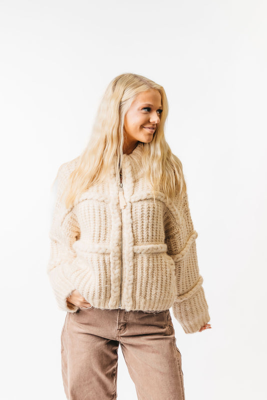 Stonie sweater jacket