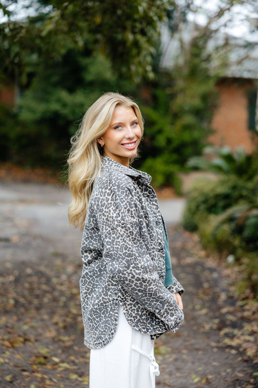 Leopard Shacket