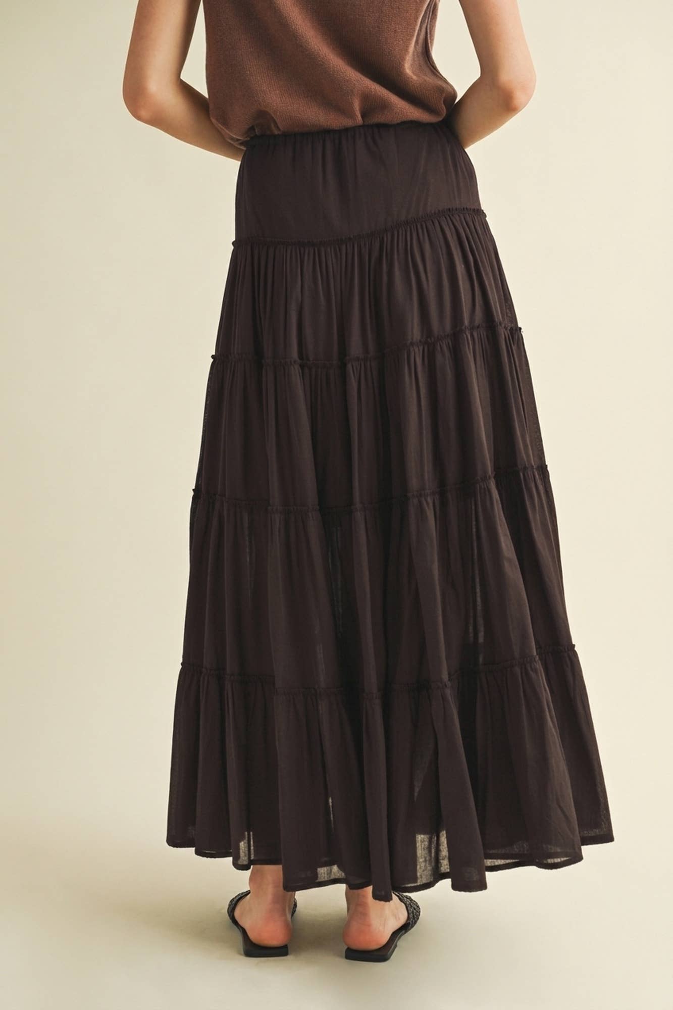 Jenna Tiered Maxi Skirt