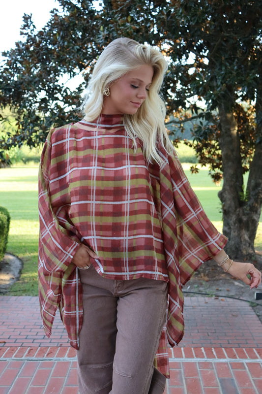Rory Poncho Top