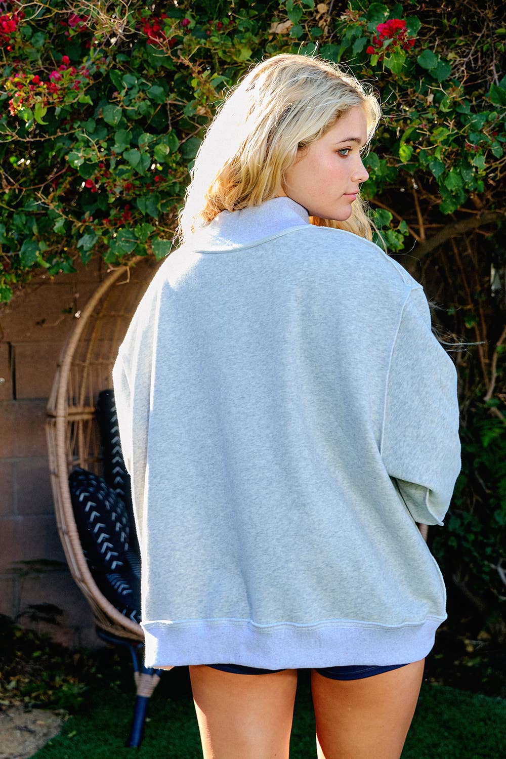 PILATES Reversible Mockneck