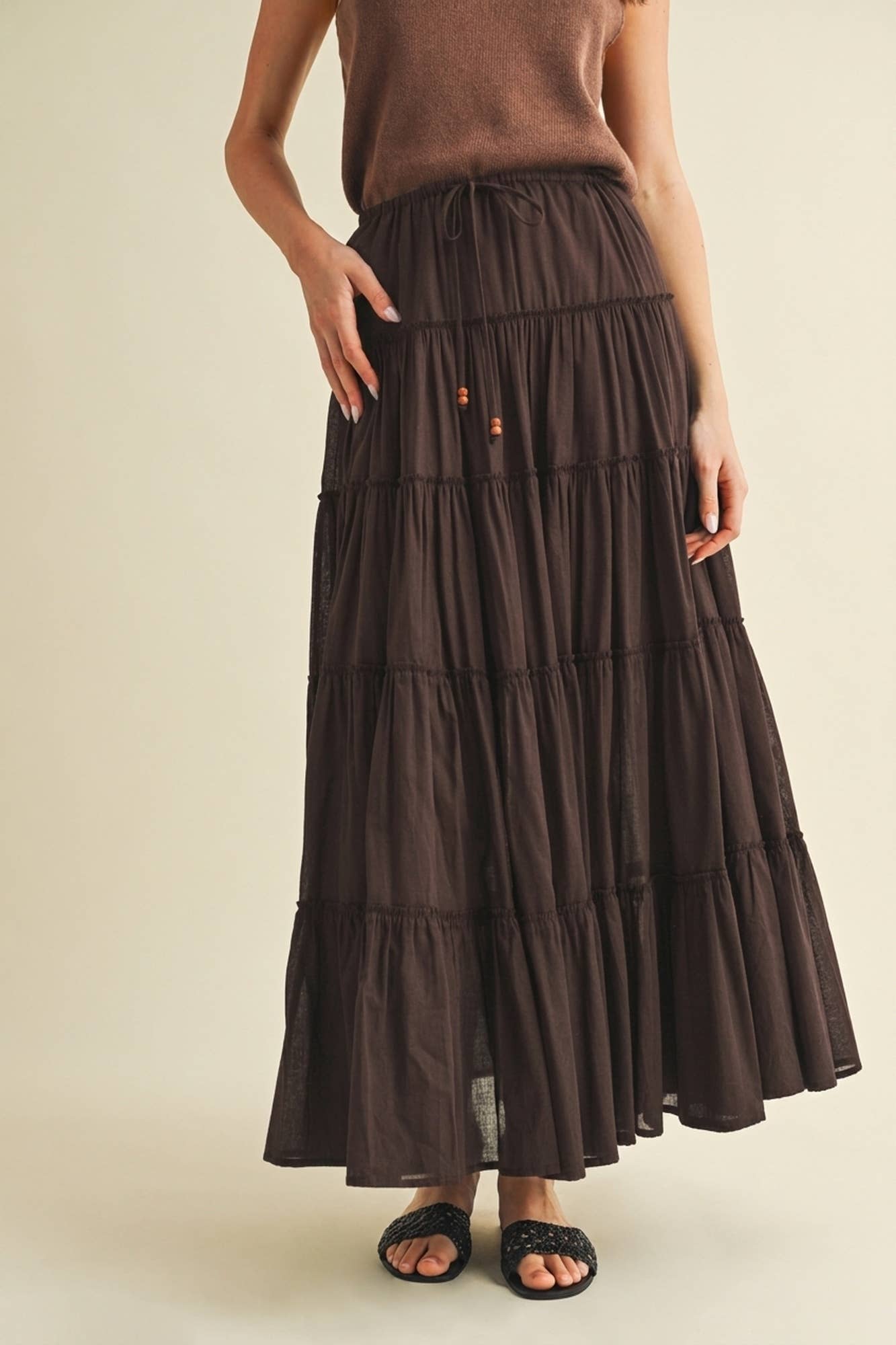 Jenna Tiered Maxi Skirt