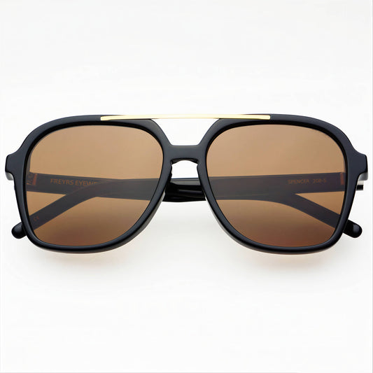 Spencer Unisex Aviator Sunglasses