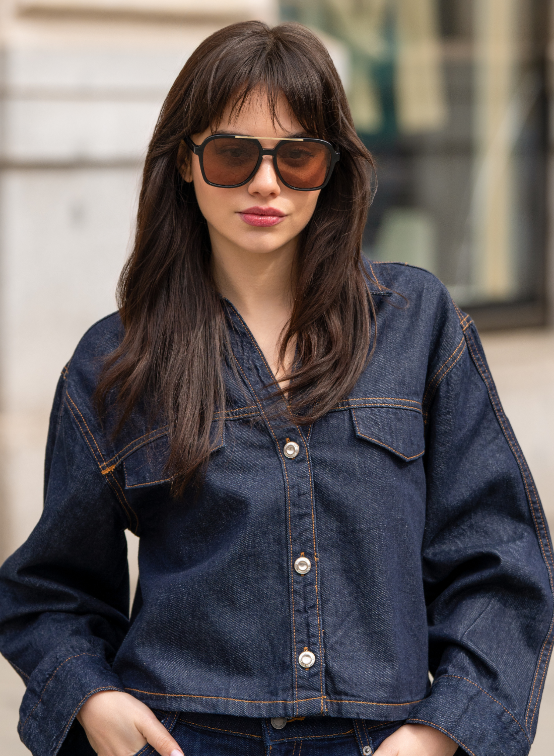 Spencer Unisex Aviator Sunglasses