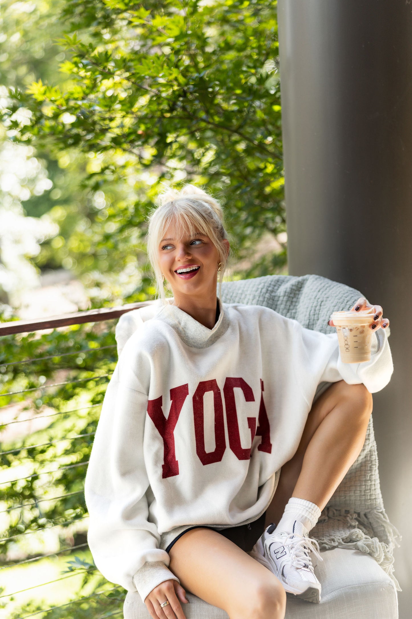 PILATES Reversible Mockneck