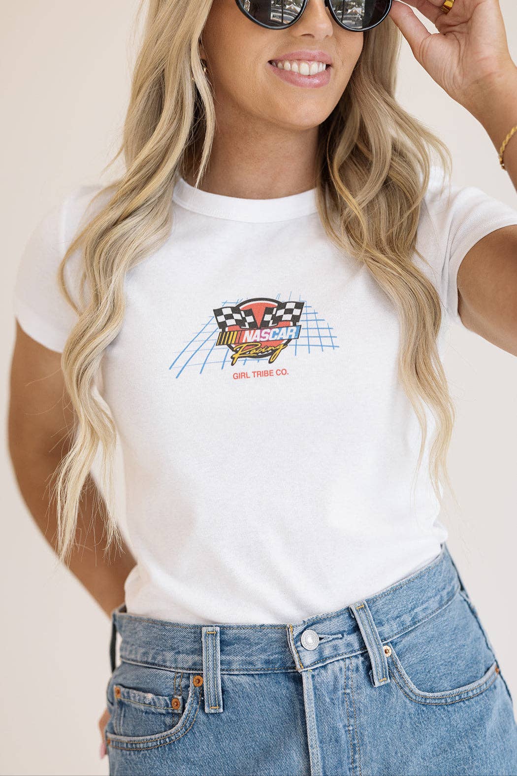 NASCAR 90's Racing Baby Tee