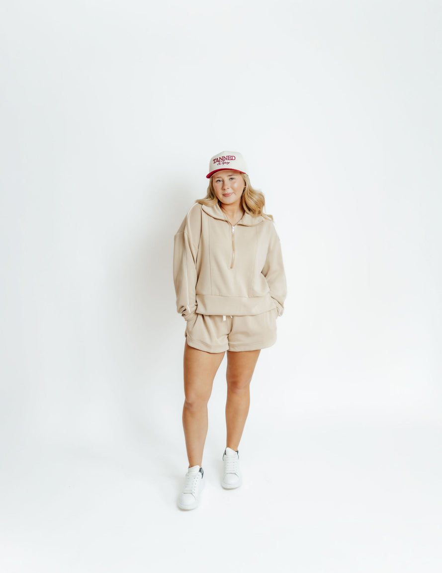 Hazel quarter zip