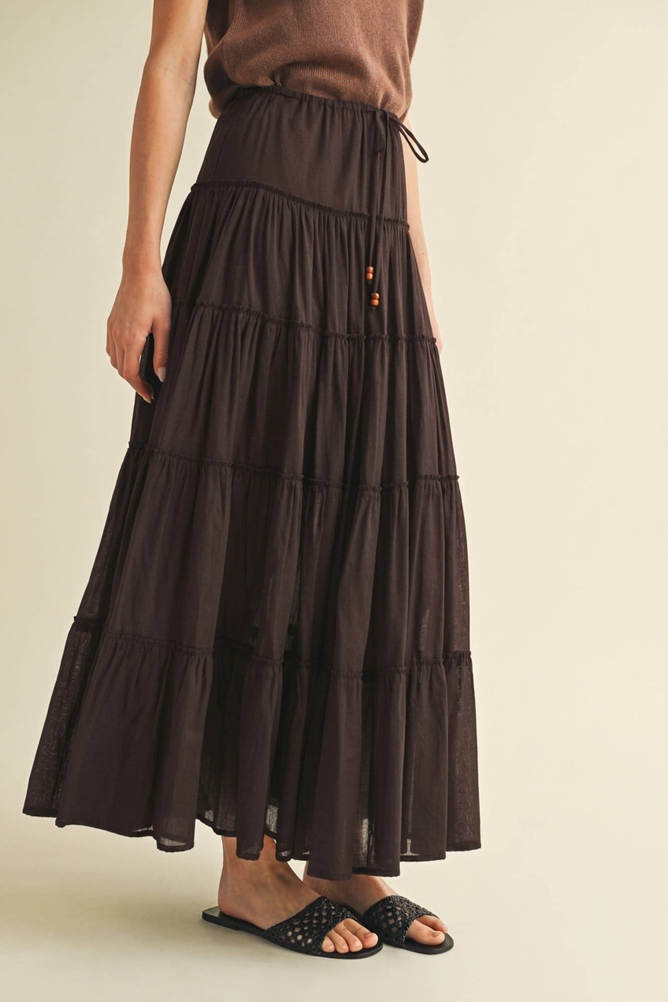 Jenna Tiered Maxi Skirt