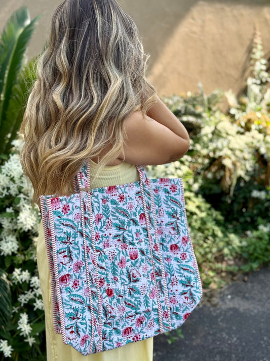 Auni Quilted Tote