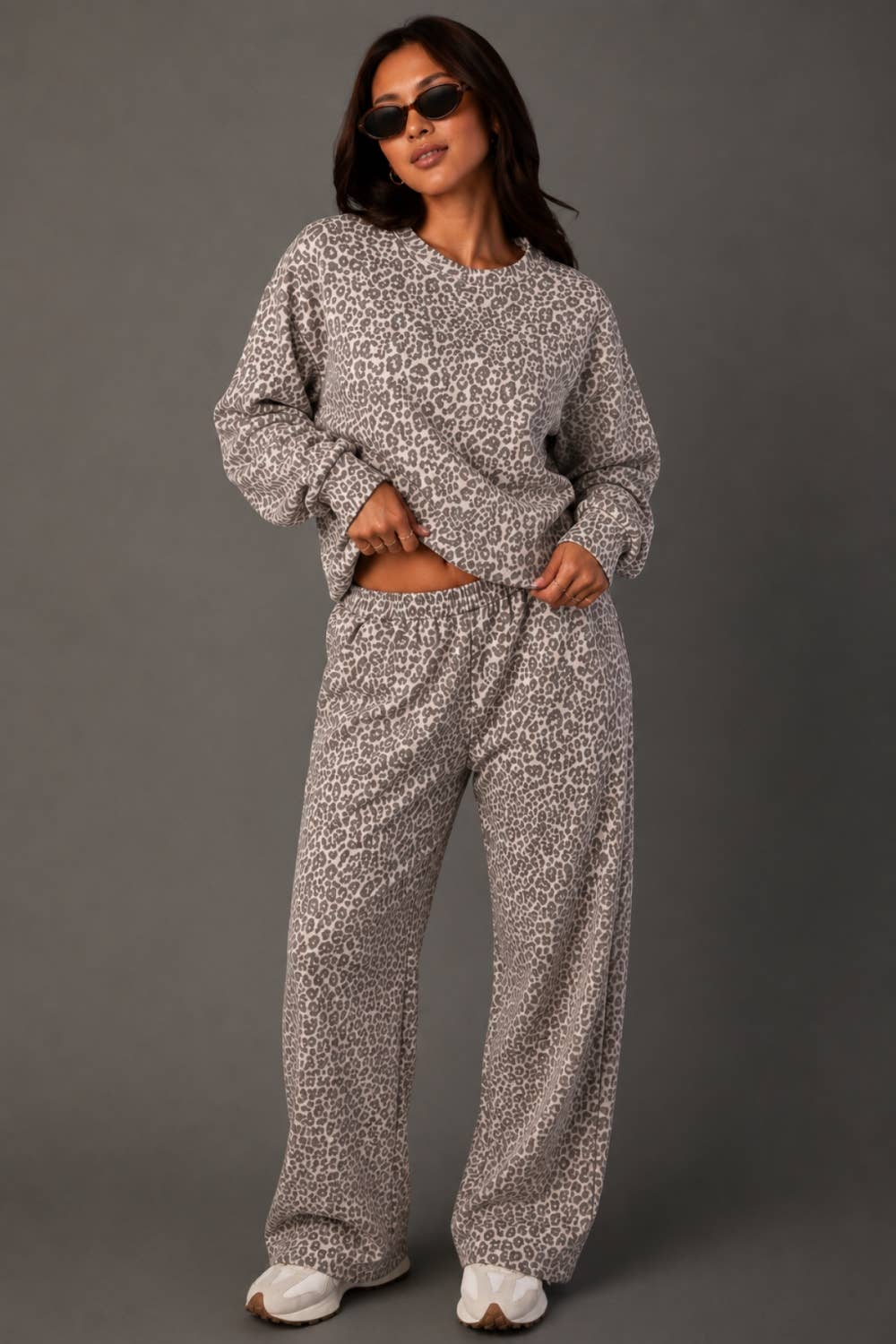Roxie Leopard Sweatpant