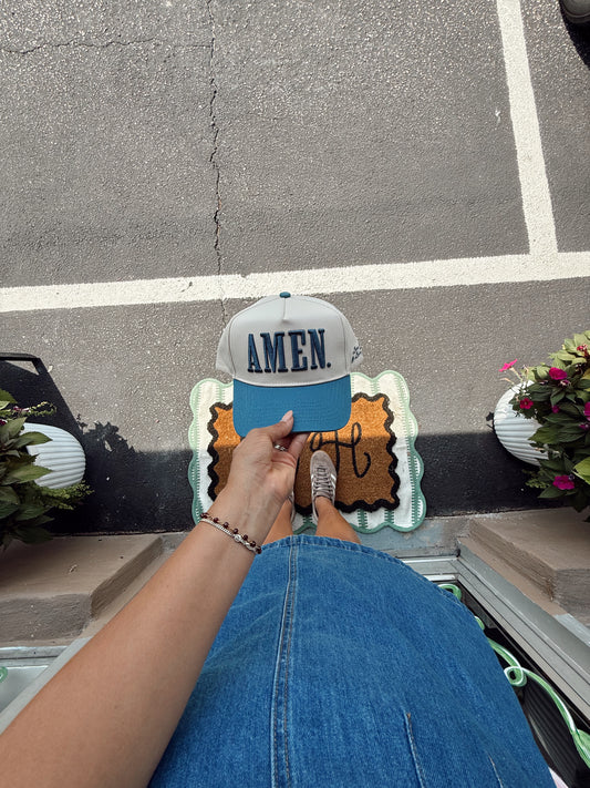 AMEN. hat