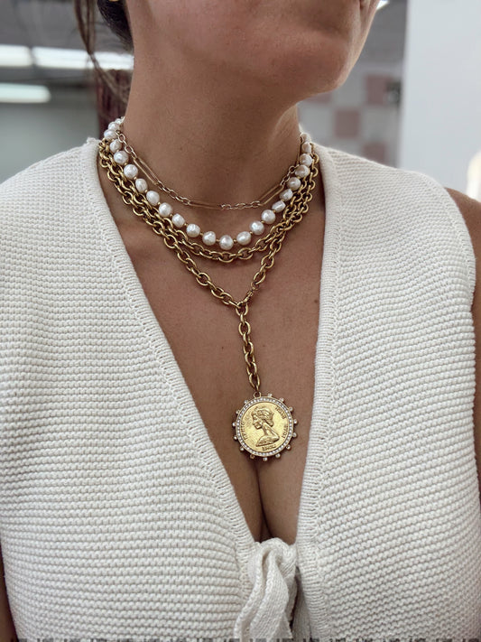Xl Coin Necklace