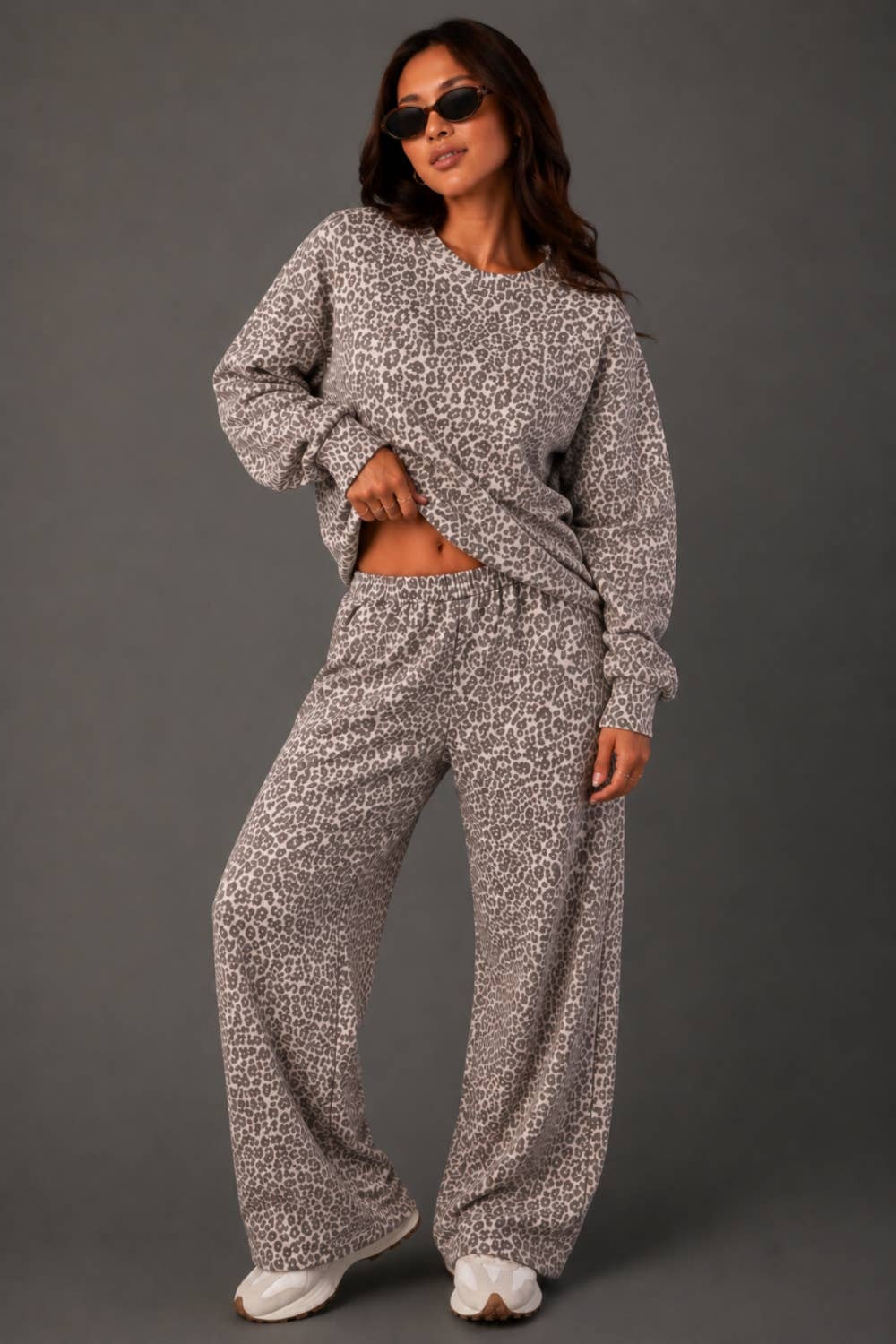 Roxie Leopard Sweatpant