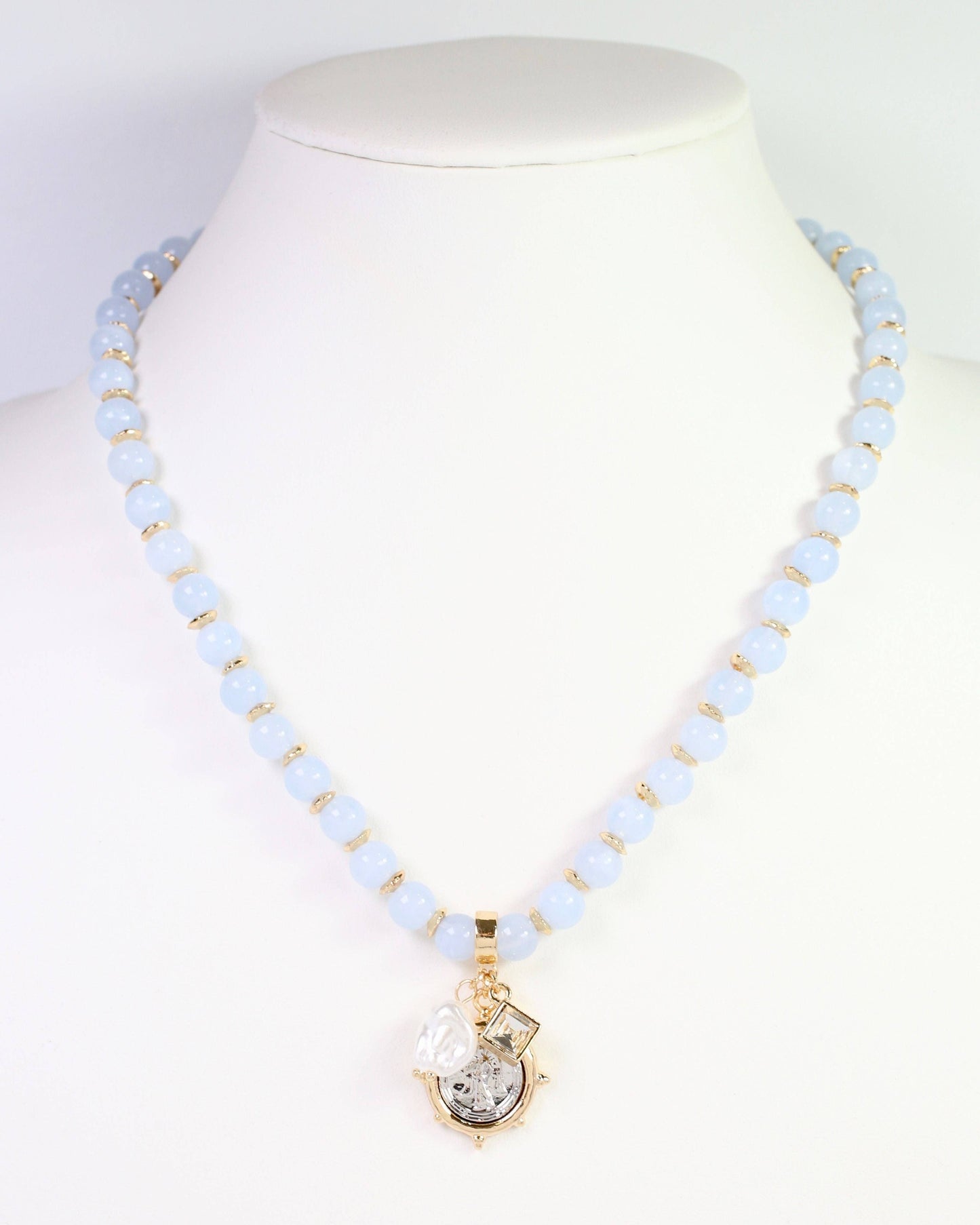 Lilliana Coin Charm Necklace