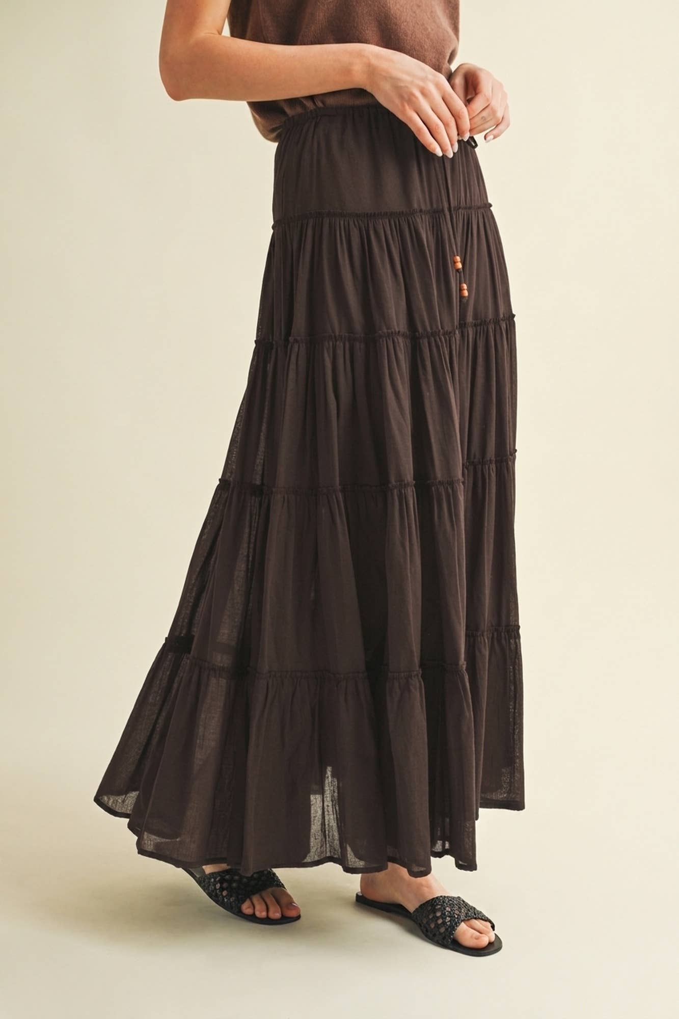 Jenna Tiered Maxi Skirt