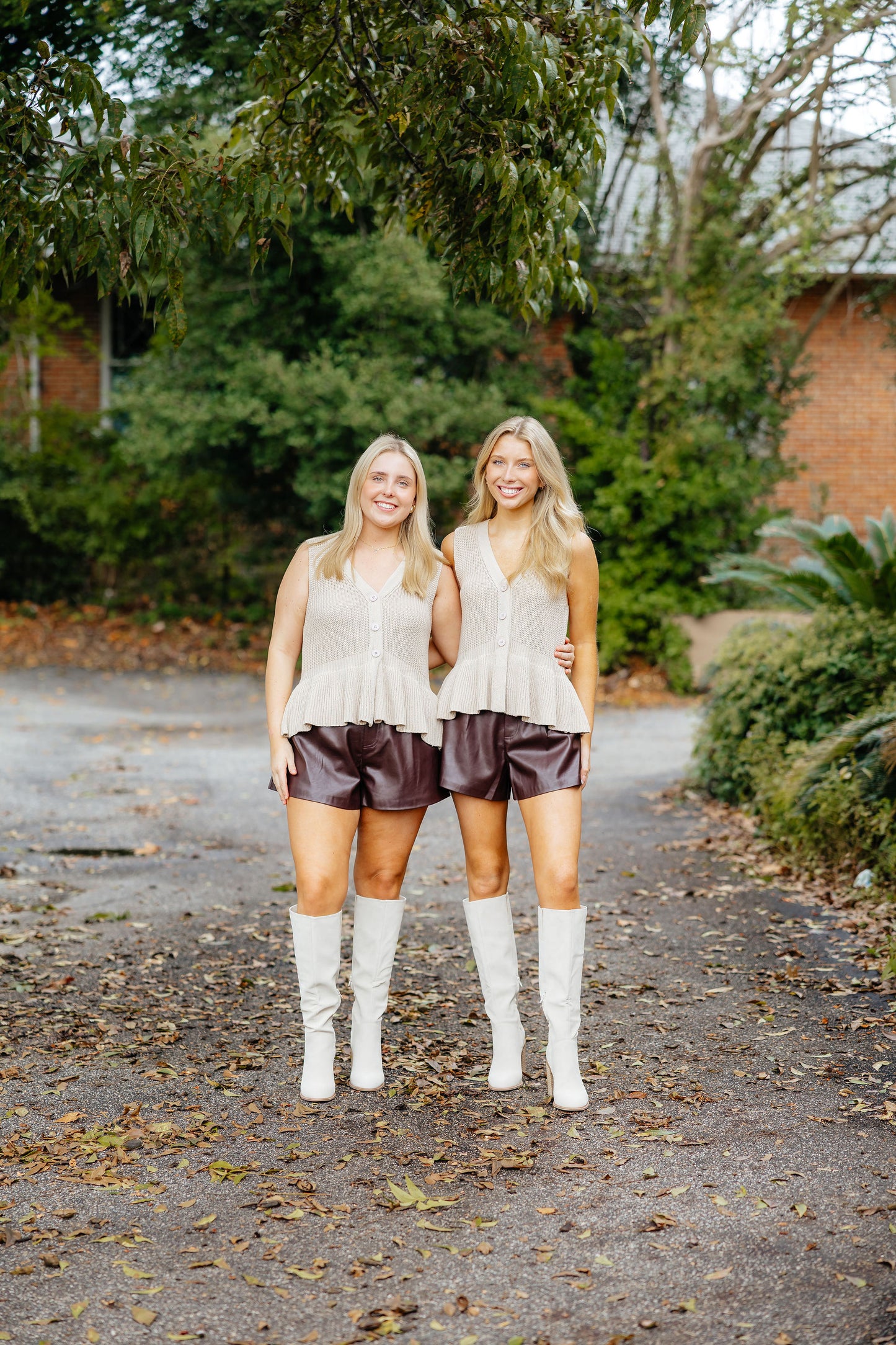 Lindsey leather short