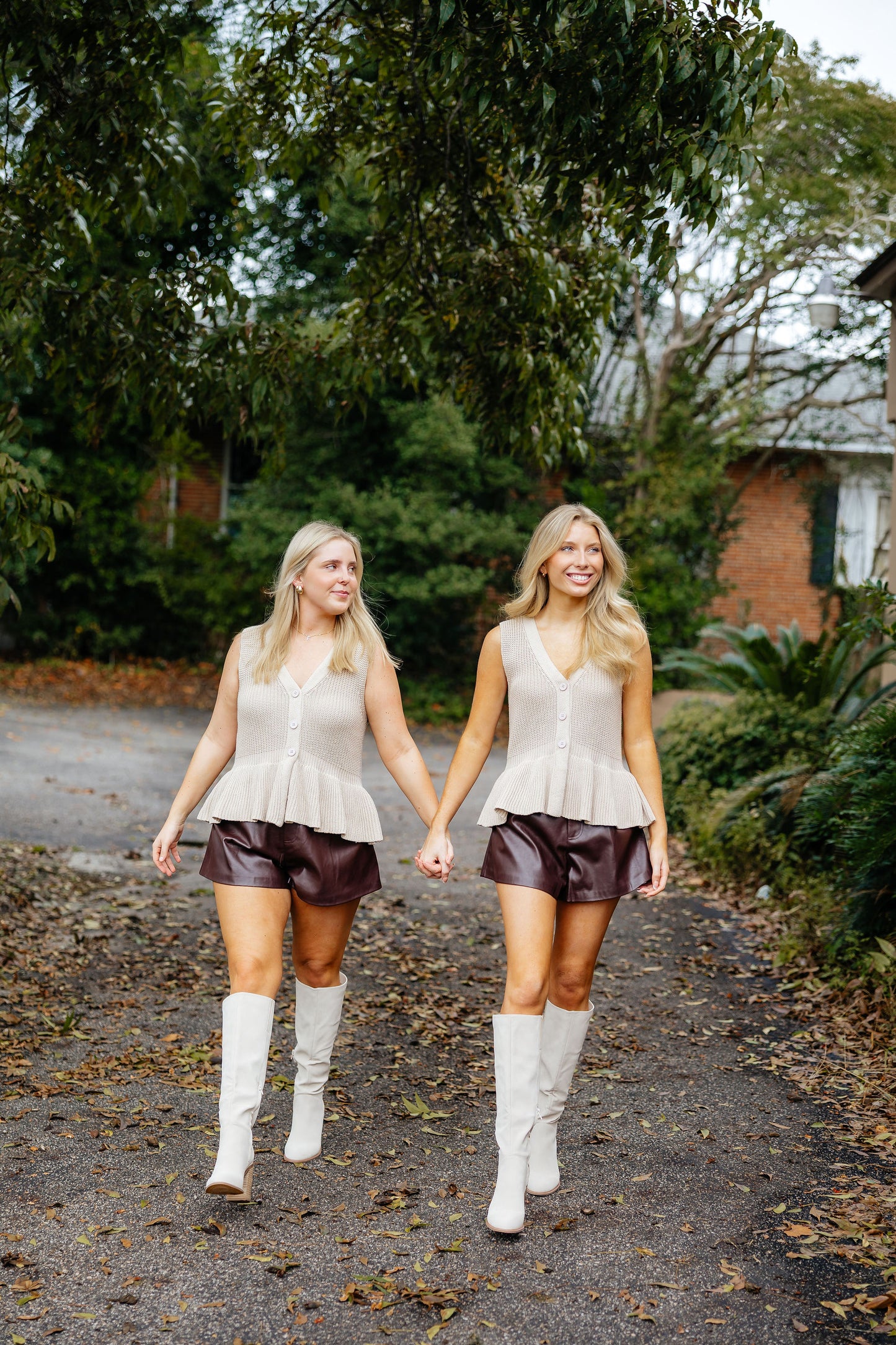 Lindsey leather short