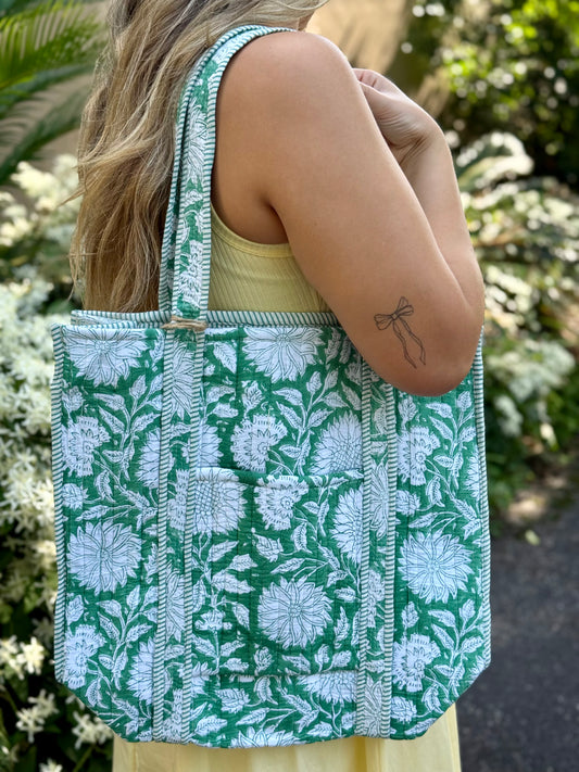 Dande Quilted Tote