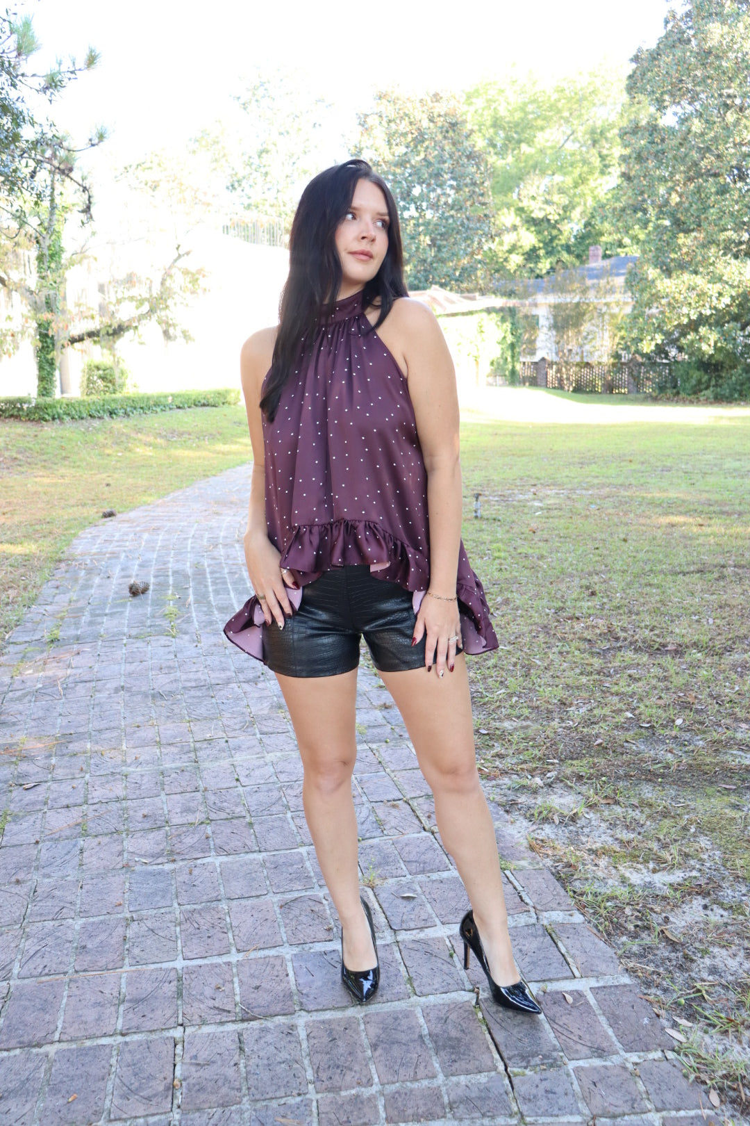 Bella Halter Neck Top