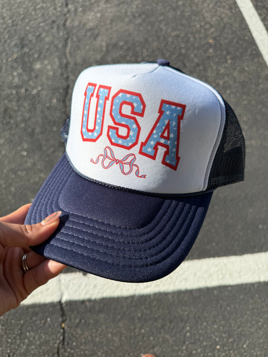 USA TRUCKER HAT