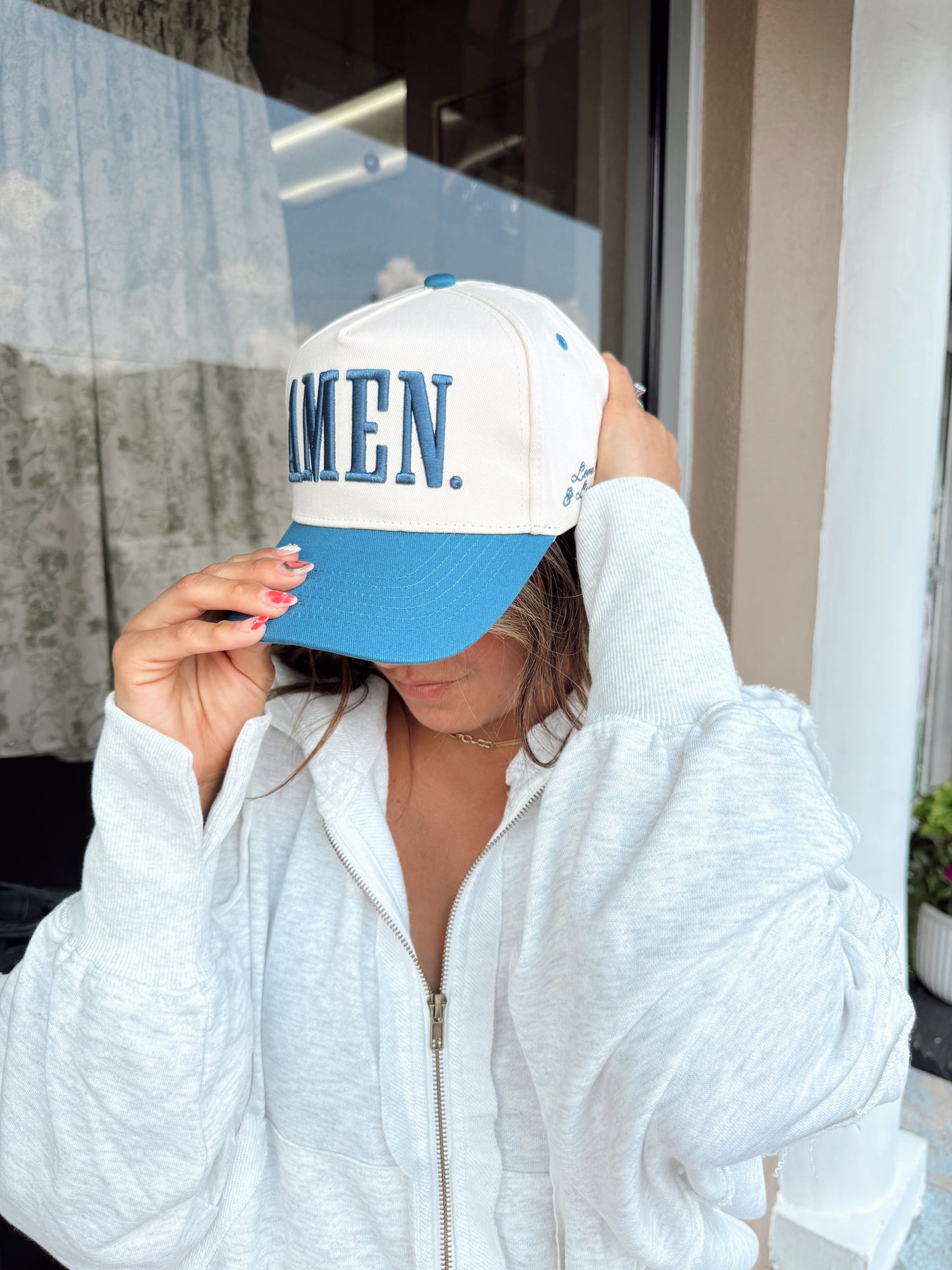 AMEN. hat