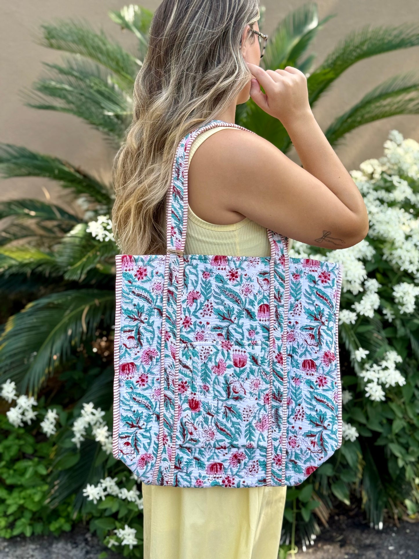 Auni Quilted Tote