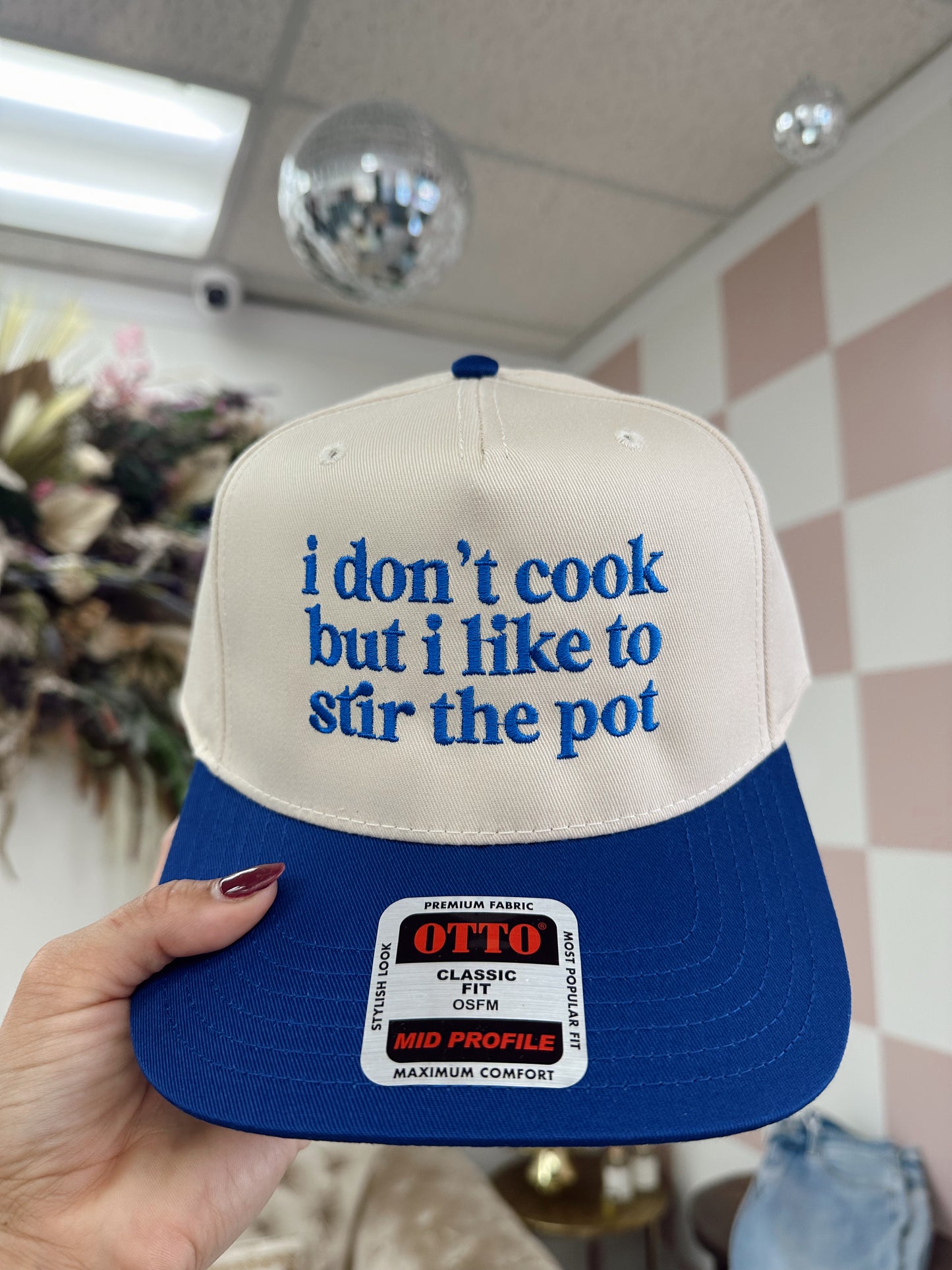 I don’t cook hat