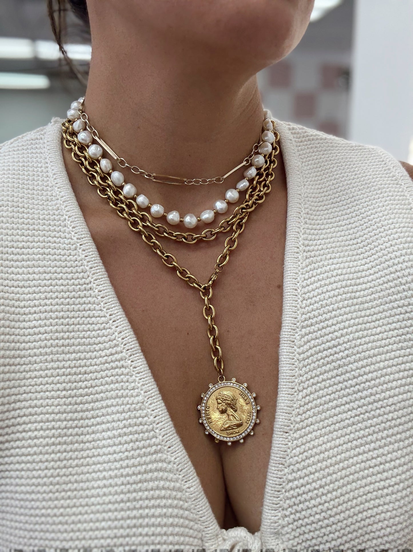 Xl Coin Necklace