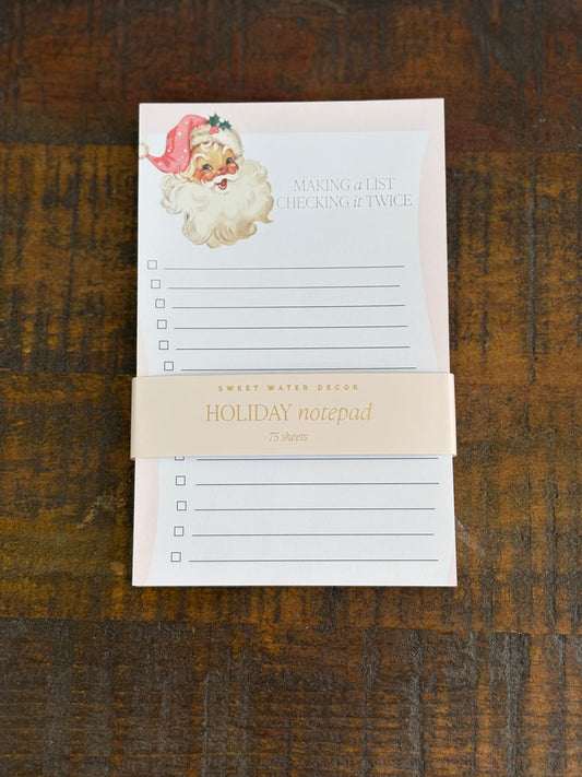 Santa notepad