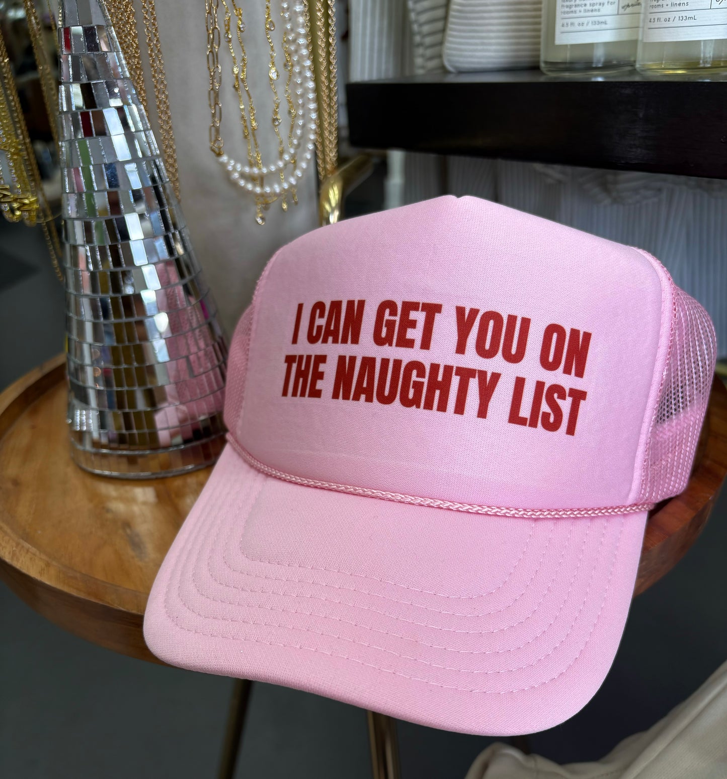 I can get you on the naughty list hat