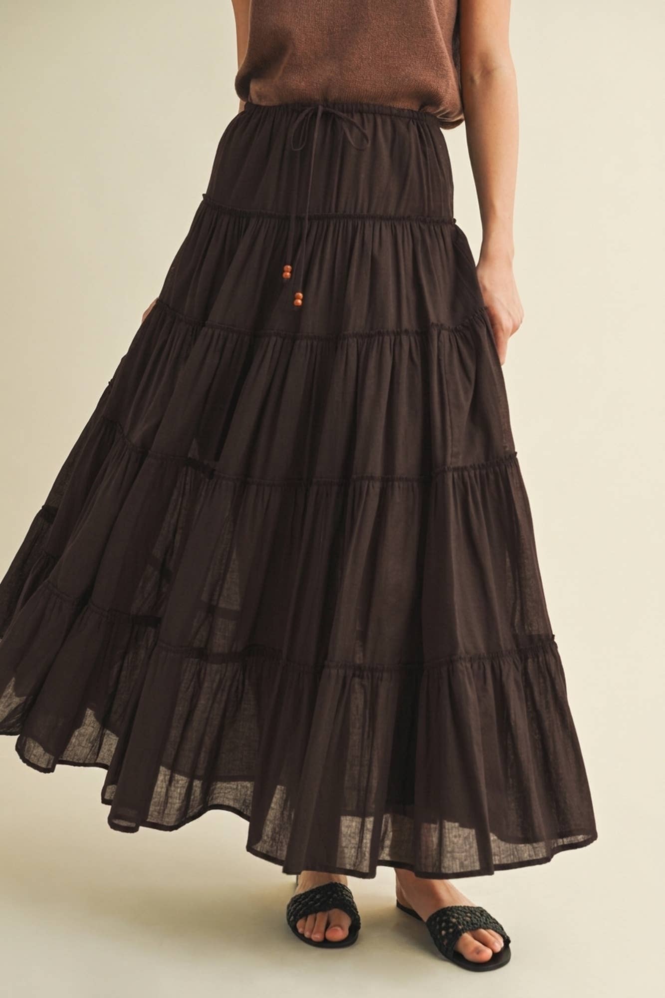 Jenna Tiered Maxi Skirt