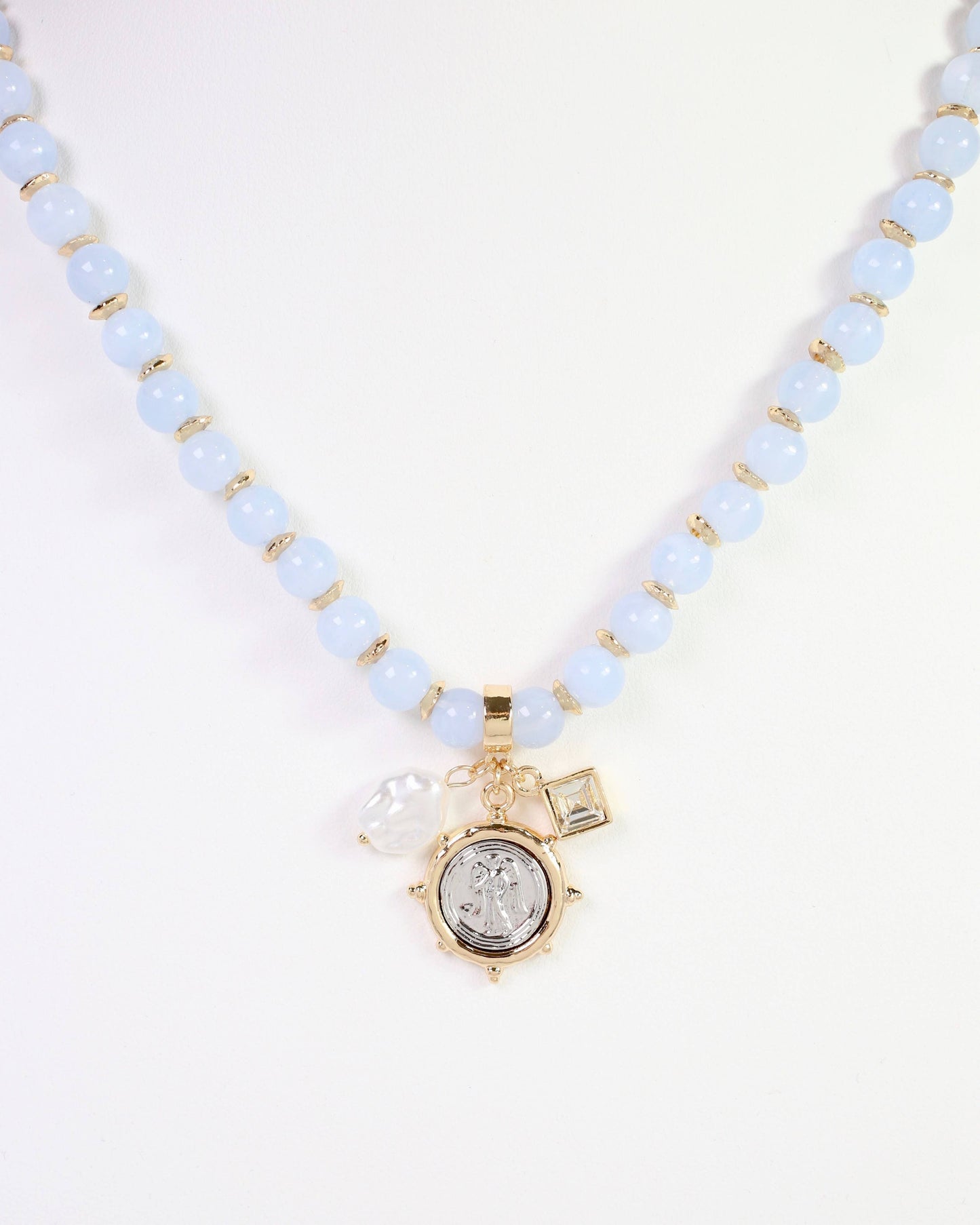 Lilliana Coin Charm Necklace