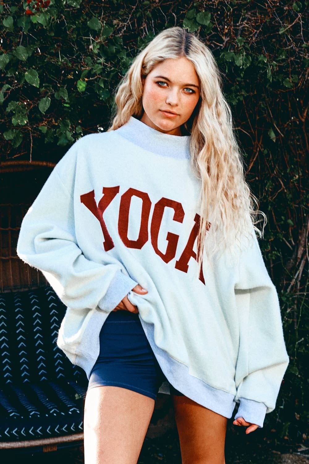 PILATES Reversible Mockneck