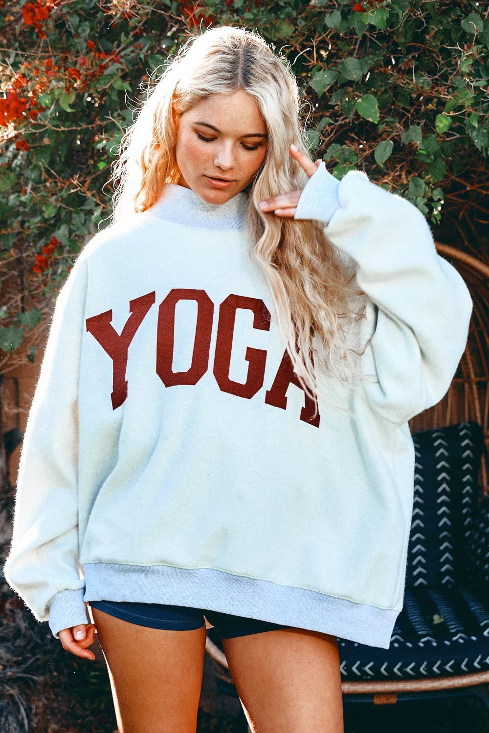PILATES Reversible Mockneck