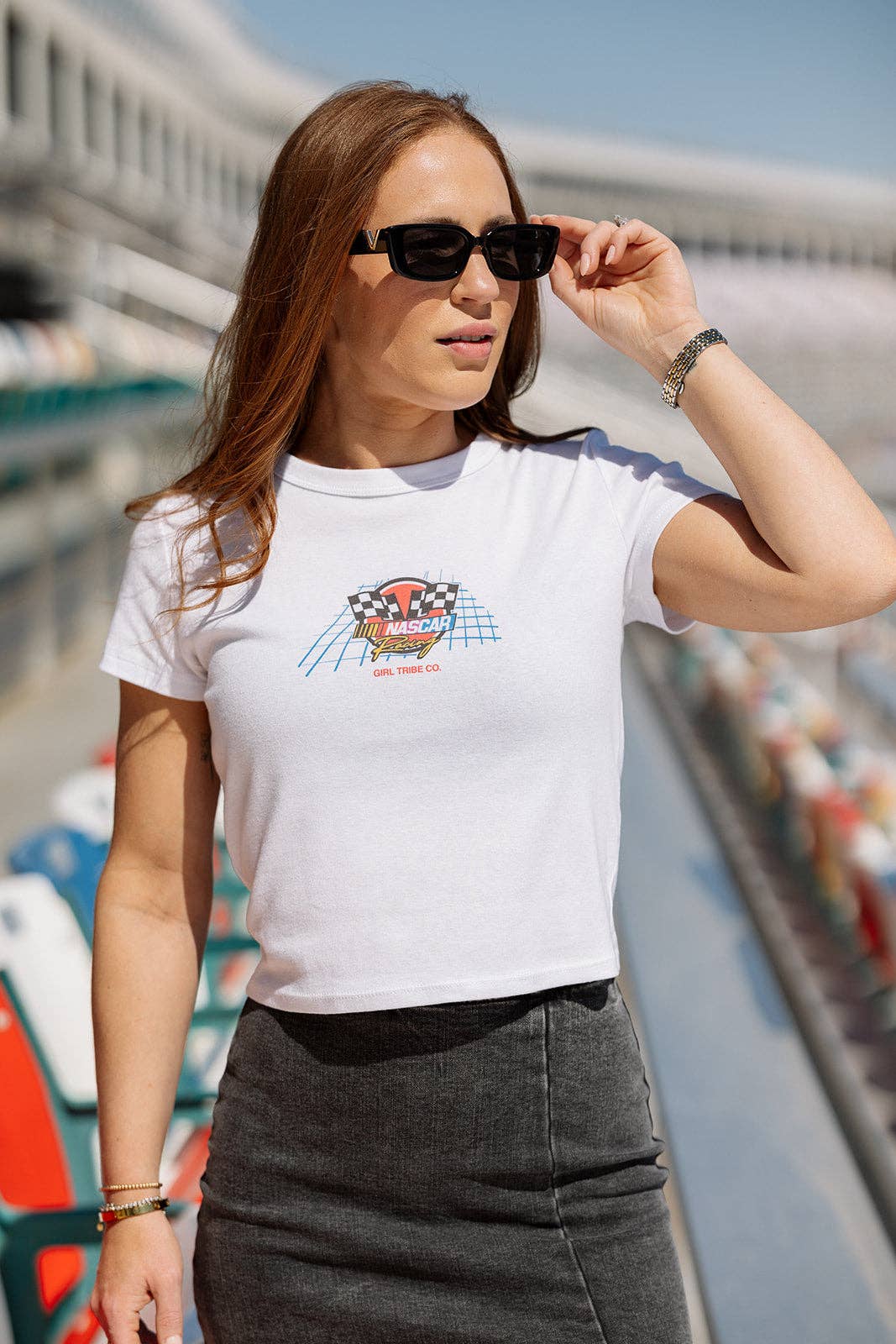 NASCAR 90's Racing Baby Tee