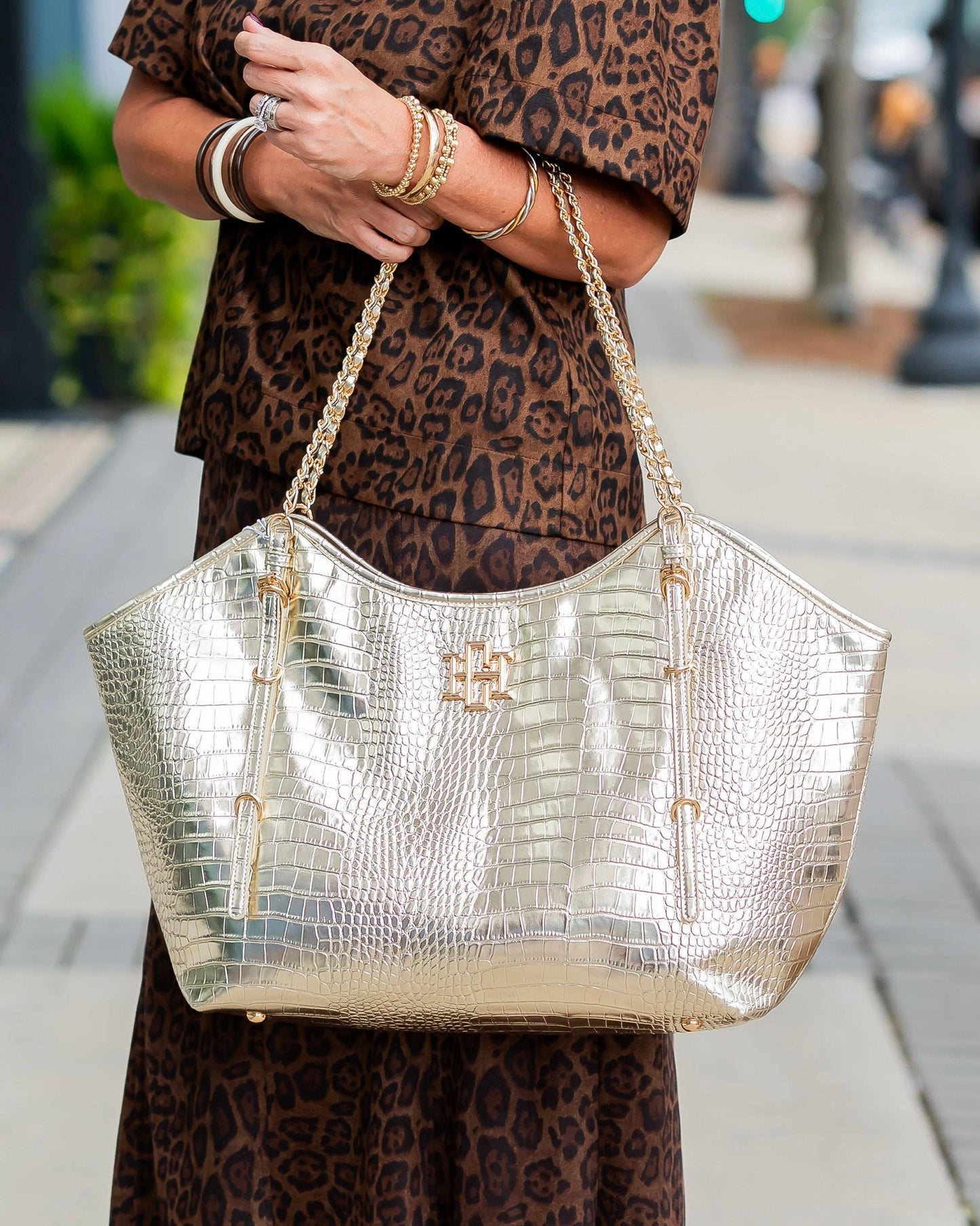 Harlow Tote Gold